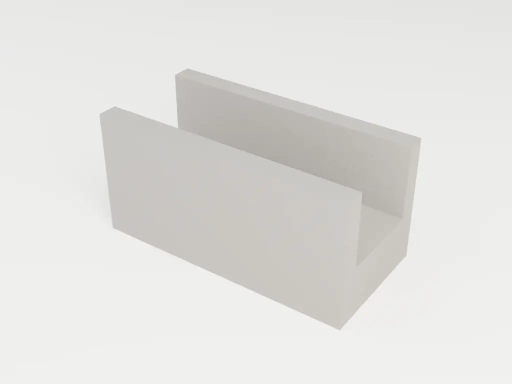 190 mm ARC192 sarrusplokk — U-kujuline armatuuriplokk