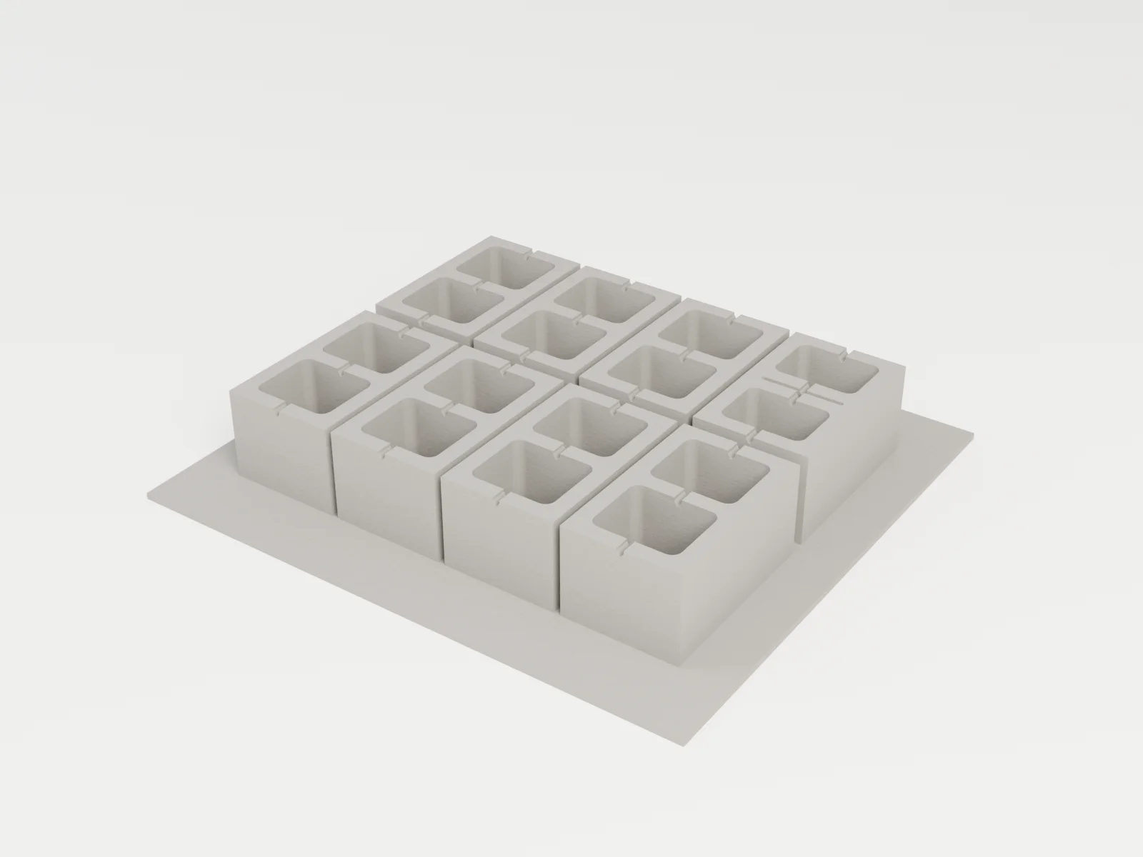 240 mm ARC241 MIX-komplekt alusel — otsa- ja lõigatavad plokid