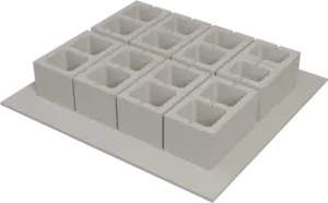 ARC241 — 240 mm MIX-komplekt läbipaistva taustaga