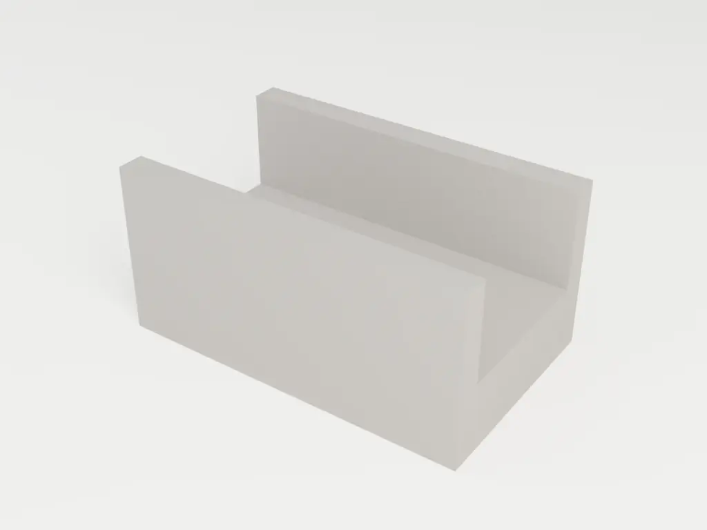 240 mm ARC242 sarrusplokk — U-kujuline armatuuriplokk