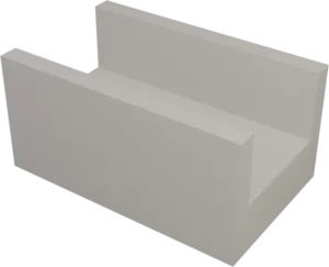 ARC242 — 240 mm sarrusplokk läbipaistva taustaga