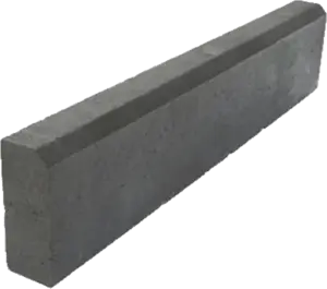 Kõnnitee äärekivi läbipaistva taustaga