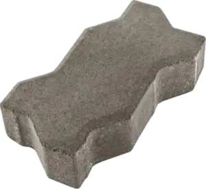 Unikivi 80 mm sillutiskivi läbipaistva taustaga